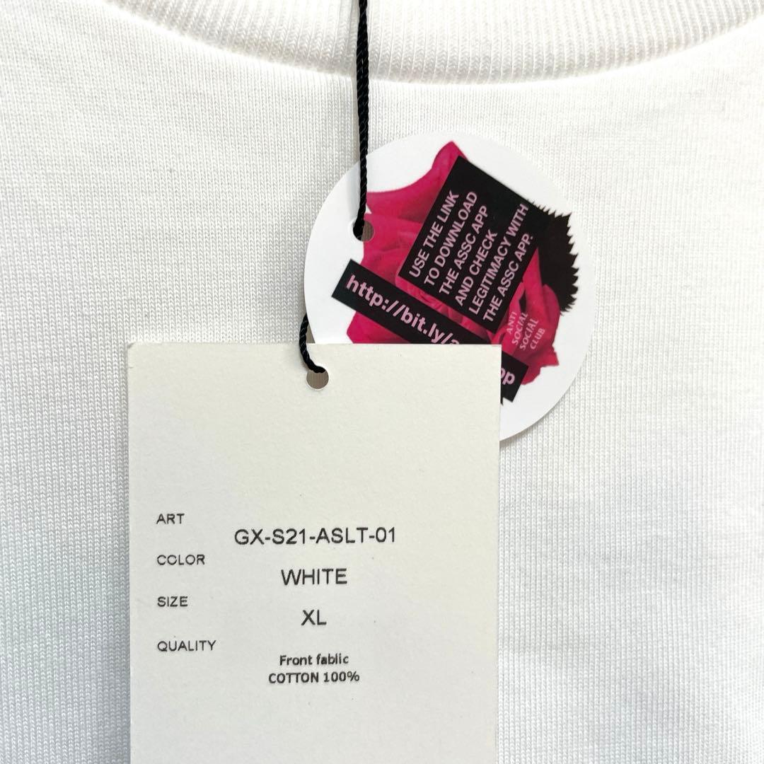 未使用品 限定コラボ ASSC ゴッドセレクションXXX ロンＴ XL 白