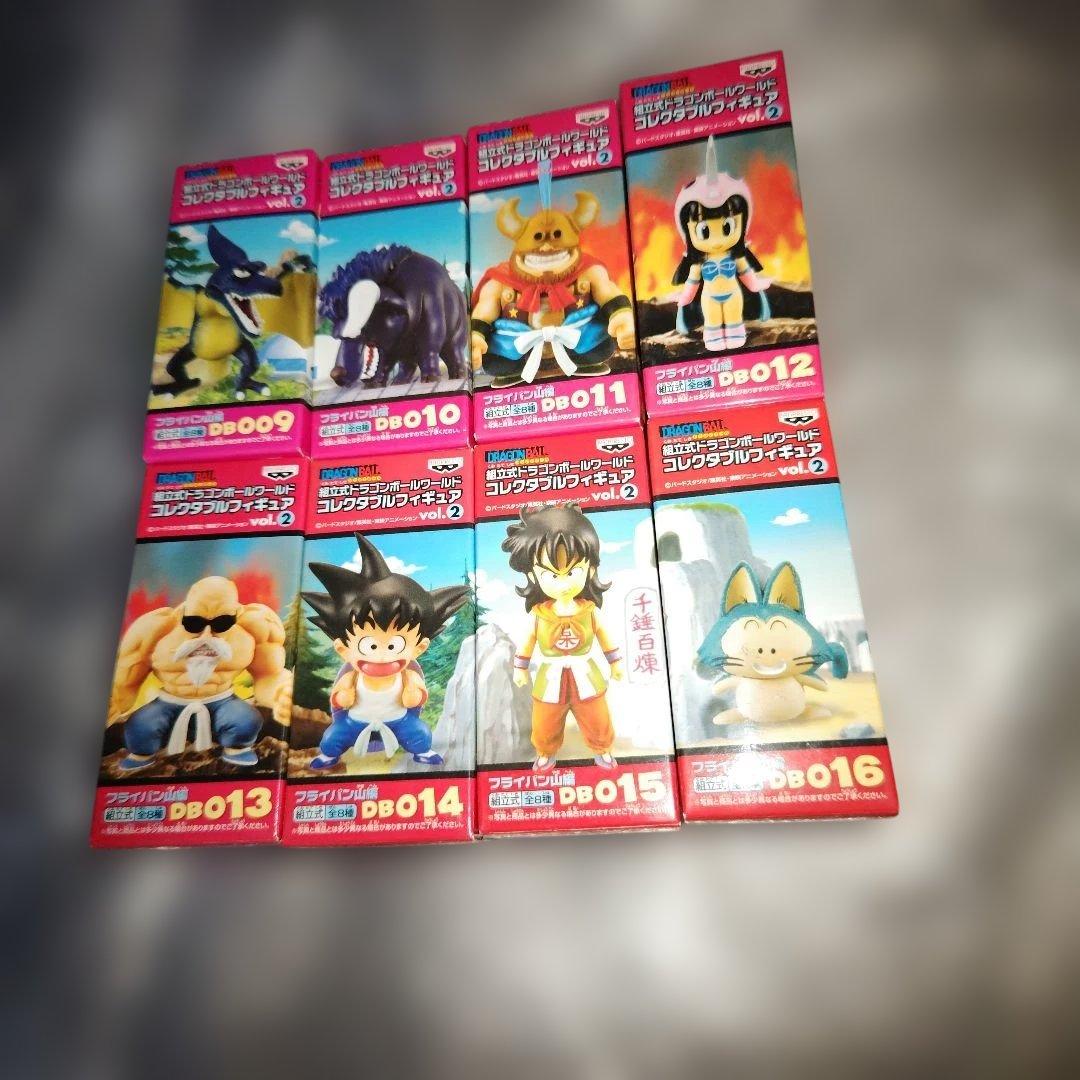 ドラゴンボール　コレクタブル　vol.2　フライパン山　8種　牛魔王　チチ　他