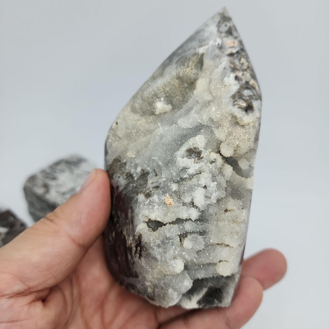 天然石 スファレライト キューブ タワー 4点セット！