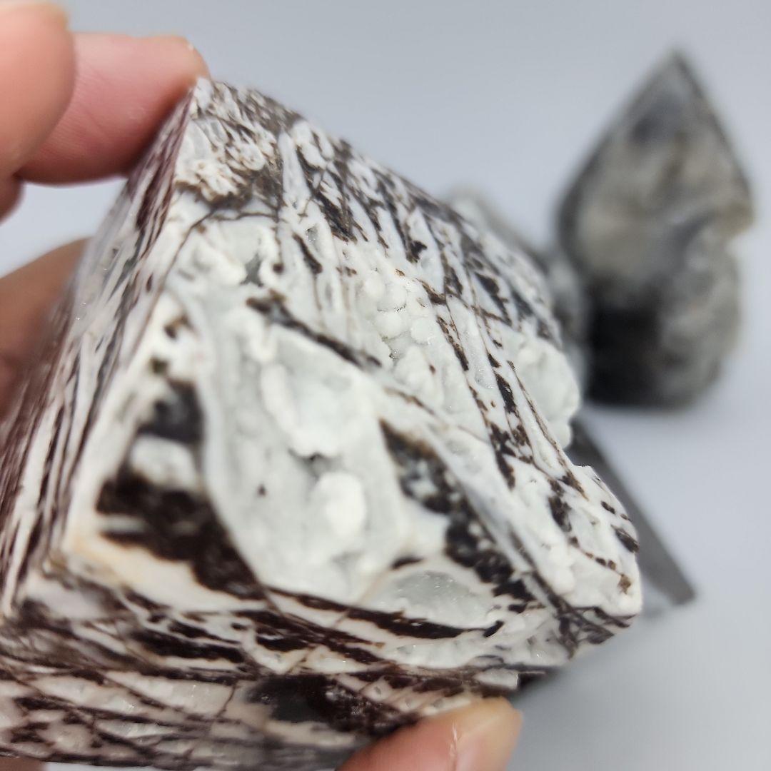 天然石 スファレライト キューブ タワー 4点セット！