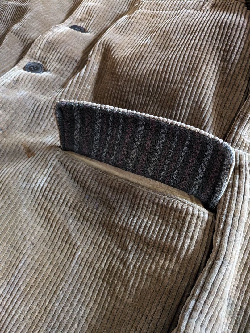 30s40s LE MONT ST MICHEL コーデュロイ ファーマーズ