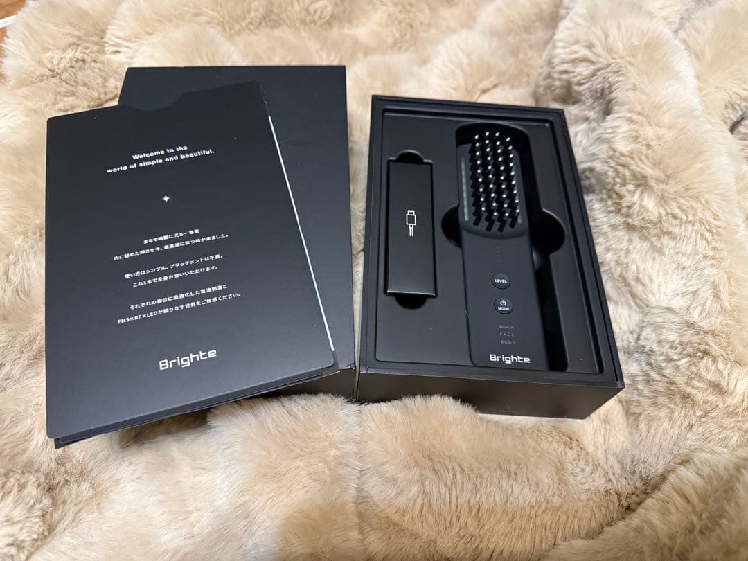 Brighte+美顔器 ブラック