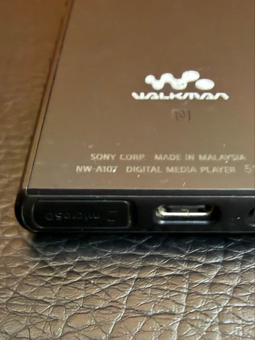 ポータブルプレーヤー Sony Walkman A107