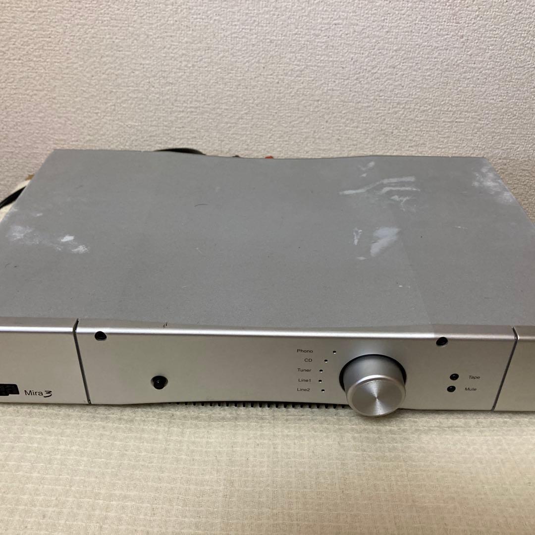 希少モデル 英国REGA Mira3プリメインアンプ動作品 フォノイコ秀逸 レガ