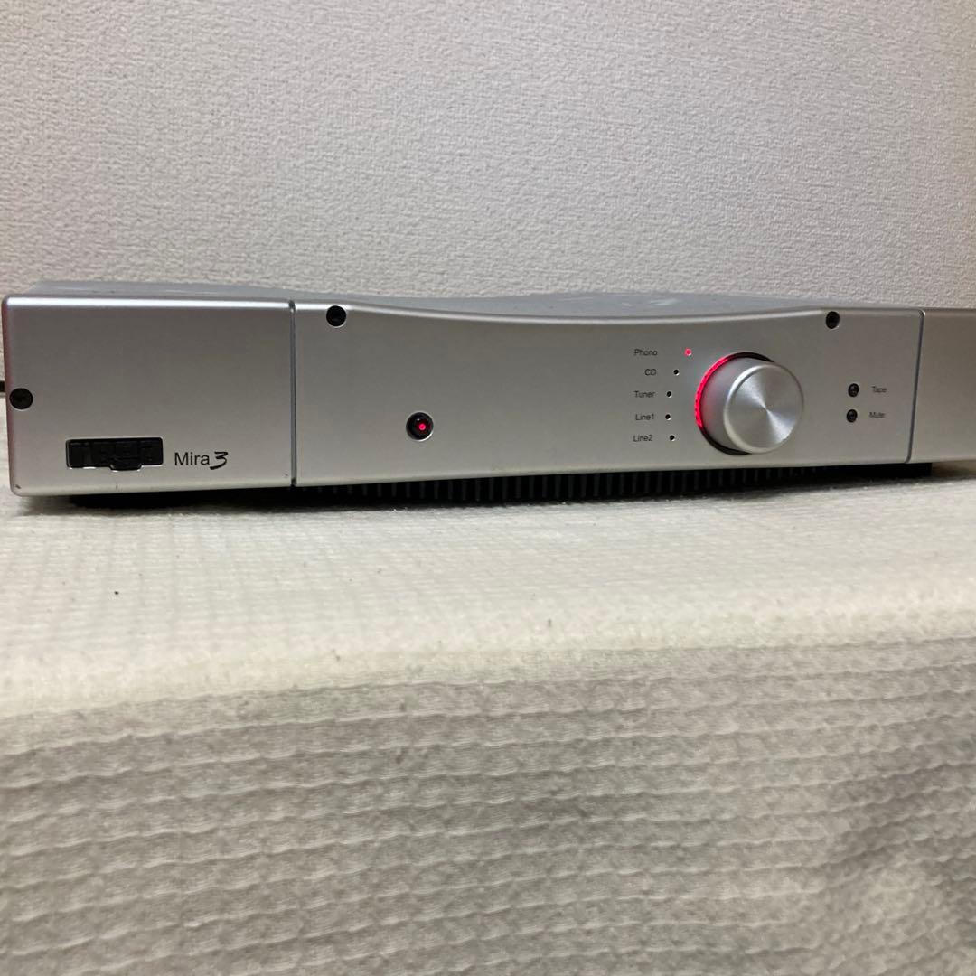 希少モデル 英国REGA Mira3プリメインアンプ動作品 フォノイコ秀逸 レガ