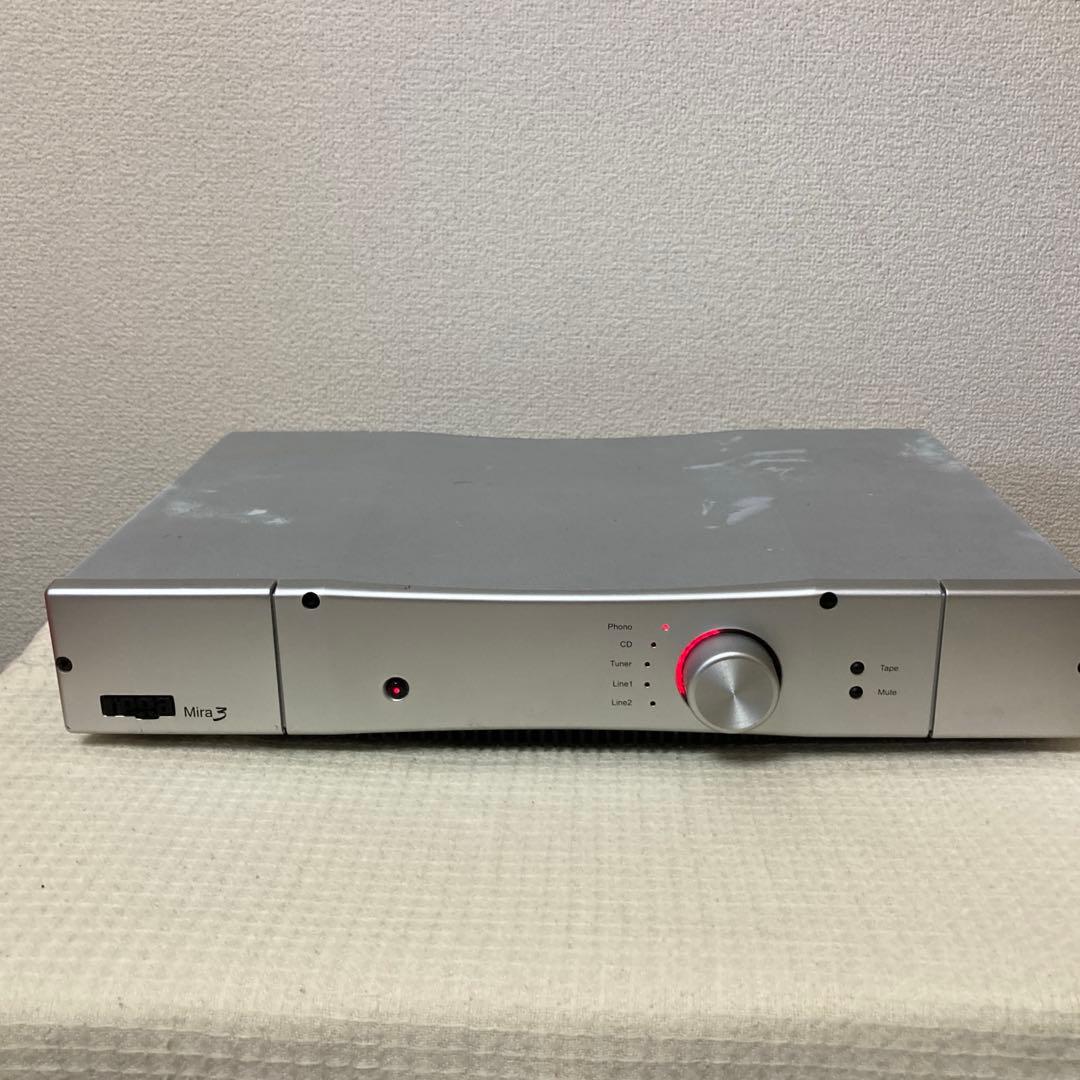希少モデル 英国REGA Mira3プリメインアンプ動作品 フォノイコ秀逸 レガ