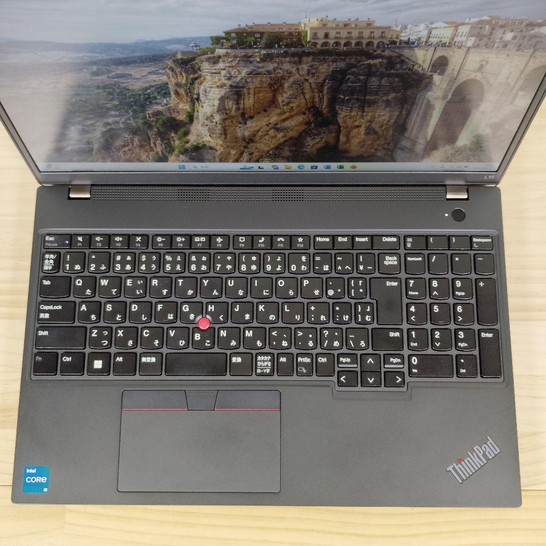 超美品 爆速 ThinkPad L15 12世代i5搭載 16GB 512GB