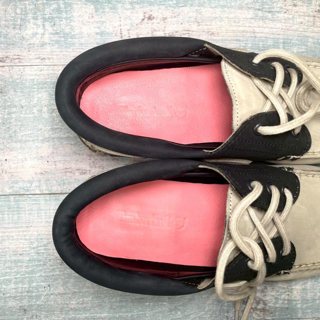 試着のみ Timberland 名作 デッキシューズ 3eye 27