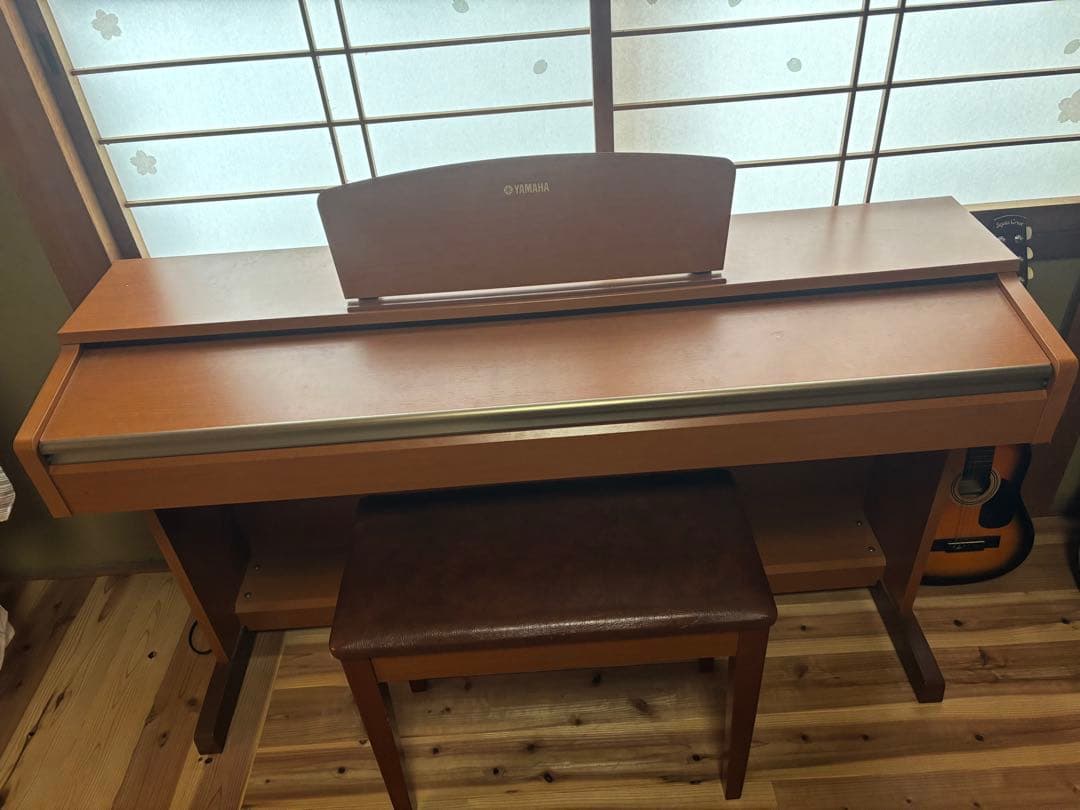 YAMAHA 電子ピアノ YDP151 ブラウン 椅子あり　引き取り希望