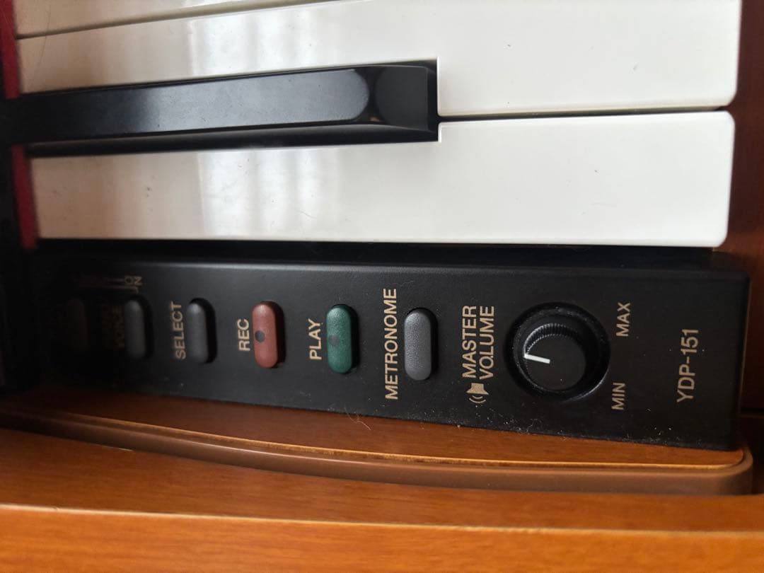 YAMAHA 電子ピアノ YDP151 ブラウン 椅子あり　引き取り希望