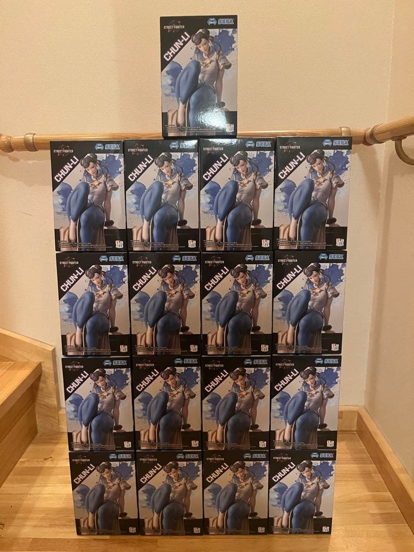 ストリートファイター6 ちょこのせプレミアムフィギュア　春麗　17点セット