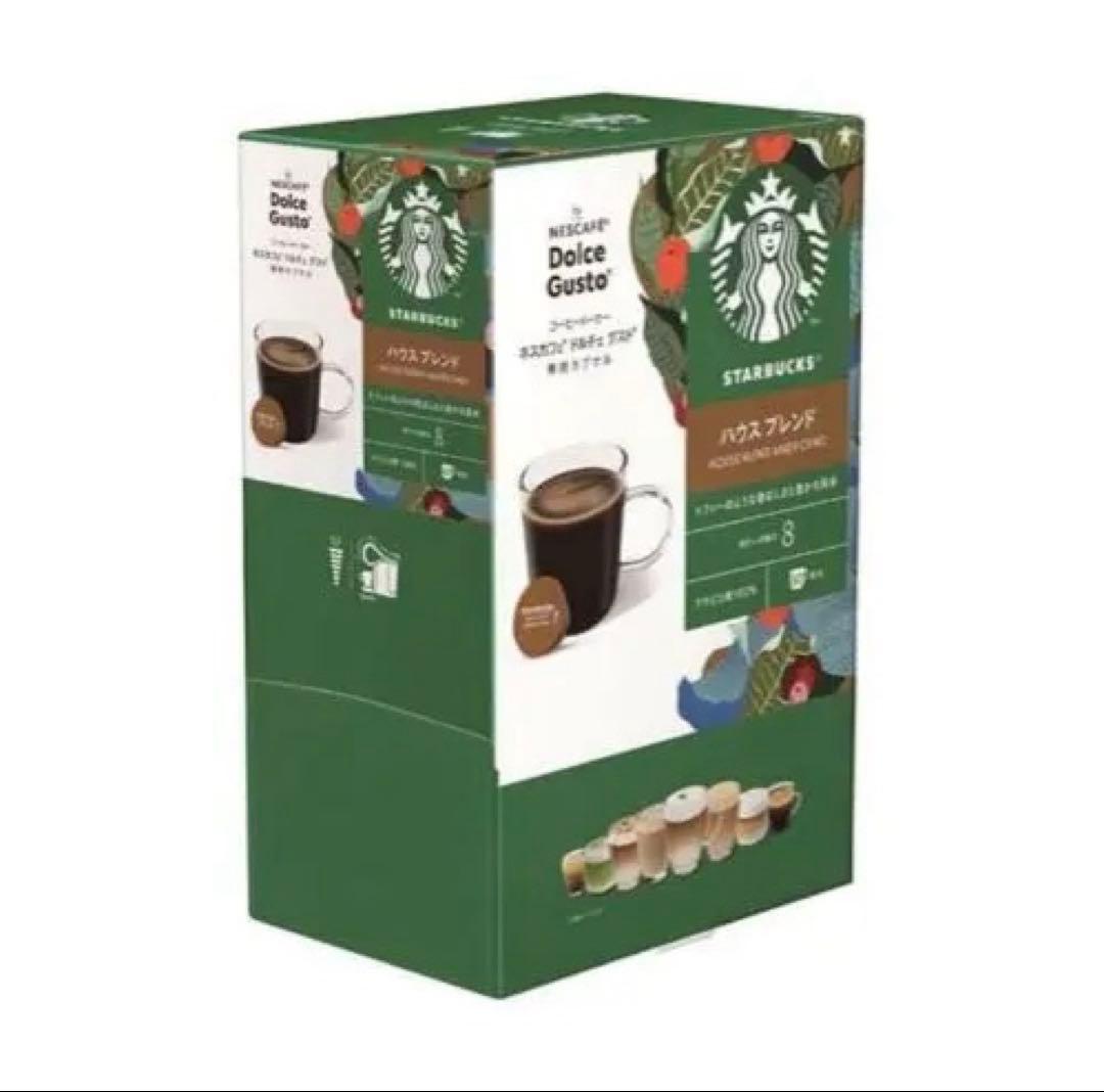 ネスカフェ ドルチェグスト専用カプセル スターバックス ハウスブレンド60P2箱