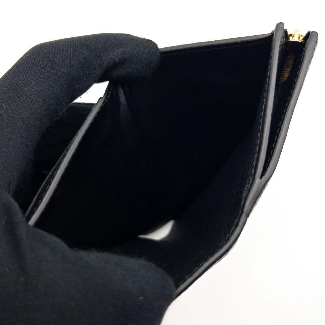 【超極美品】ルイヴィトン　新型ICポルトフォイユリサ　モノグラムアンプラント　黒