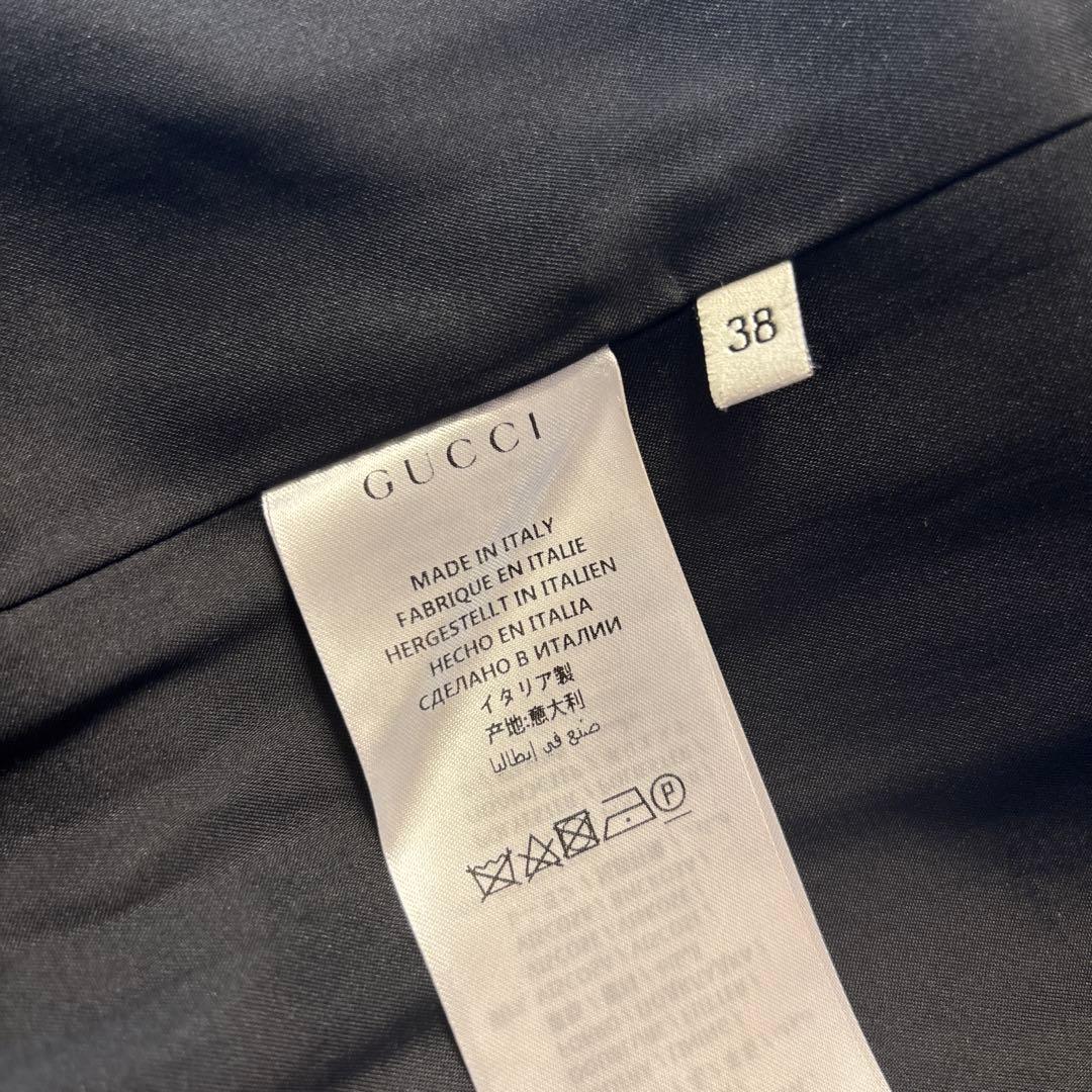 初売りセール‼️GUCCI チェスターコート 38 黒