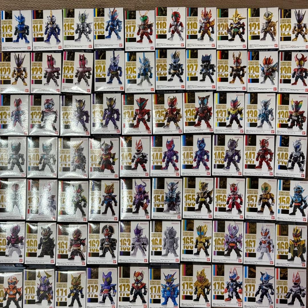 【コンプ】コンバージ仮面ライダー 一般販売分210体