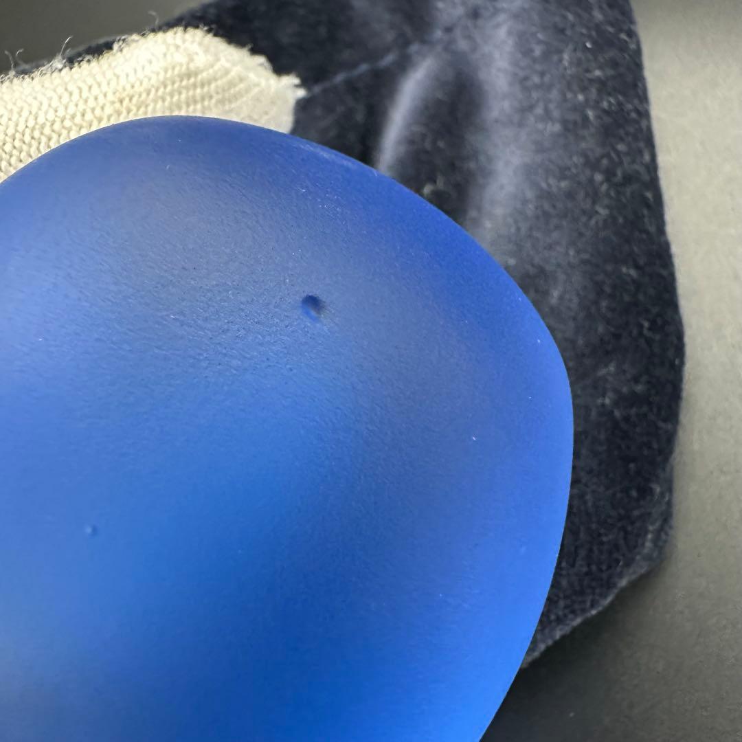 BRAINS Karolina blue青い顔の置物オブジェ