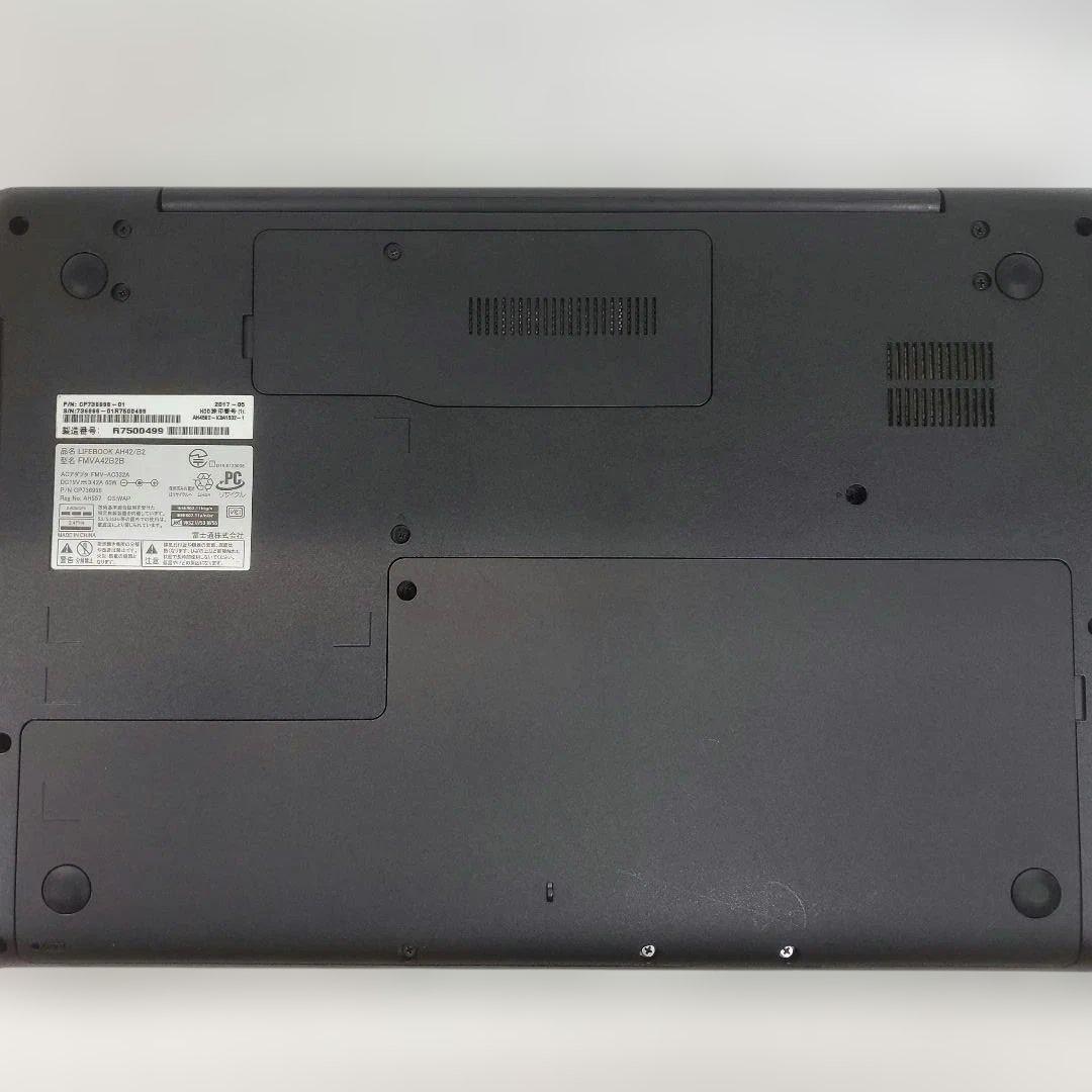 値下げ　すぐ使える 富士通 AH42/B2 Win11 SSD