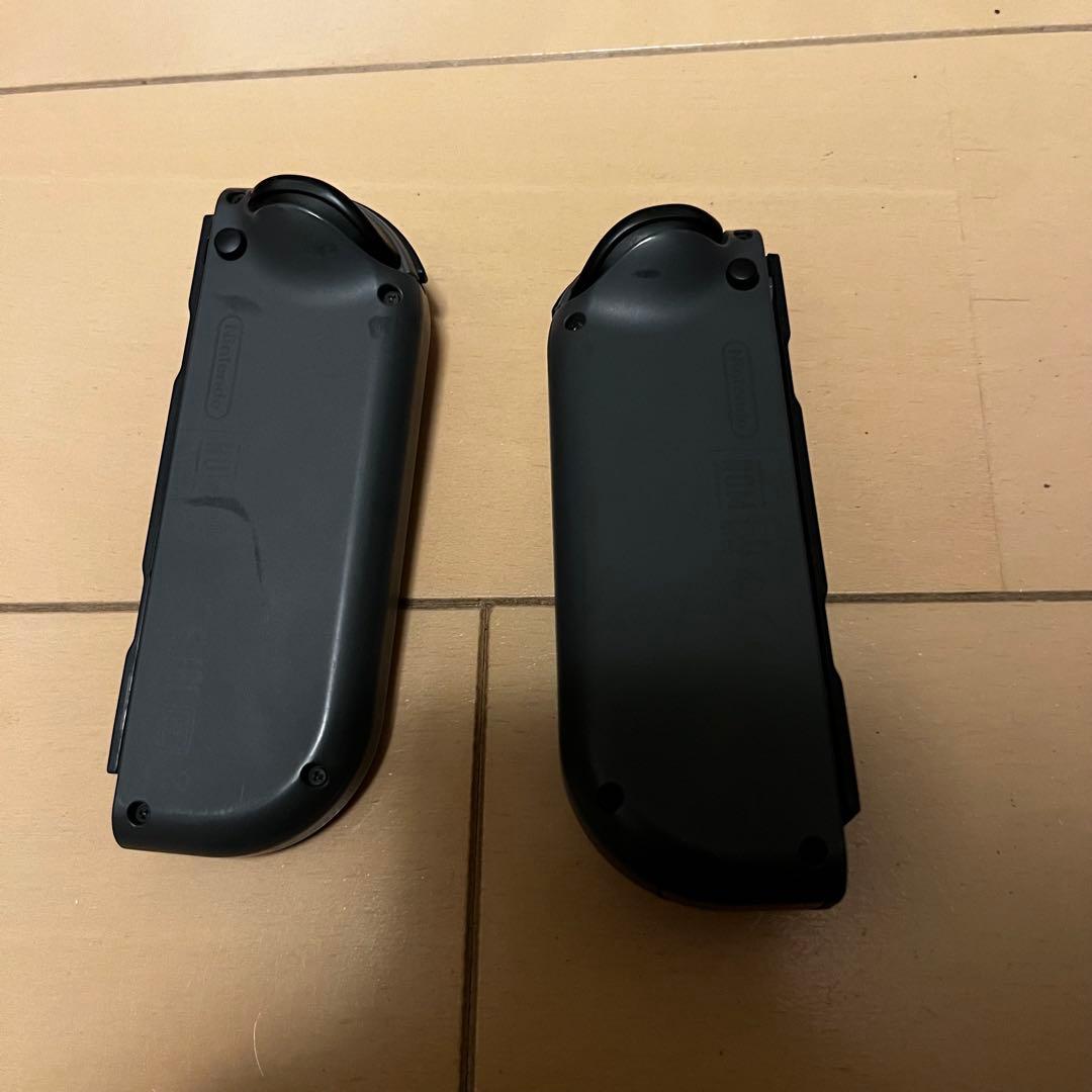 【美品】Nintendo Switch 本体 グレー バッテリー新品 初期化済