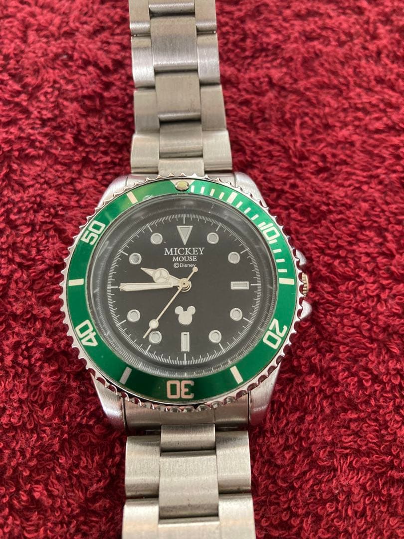 Disneyダイバー腕時計カスタム