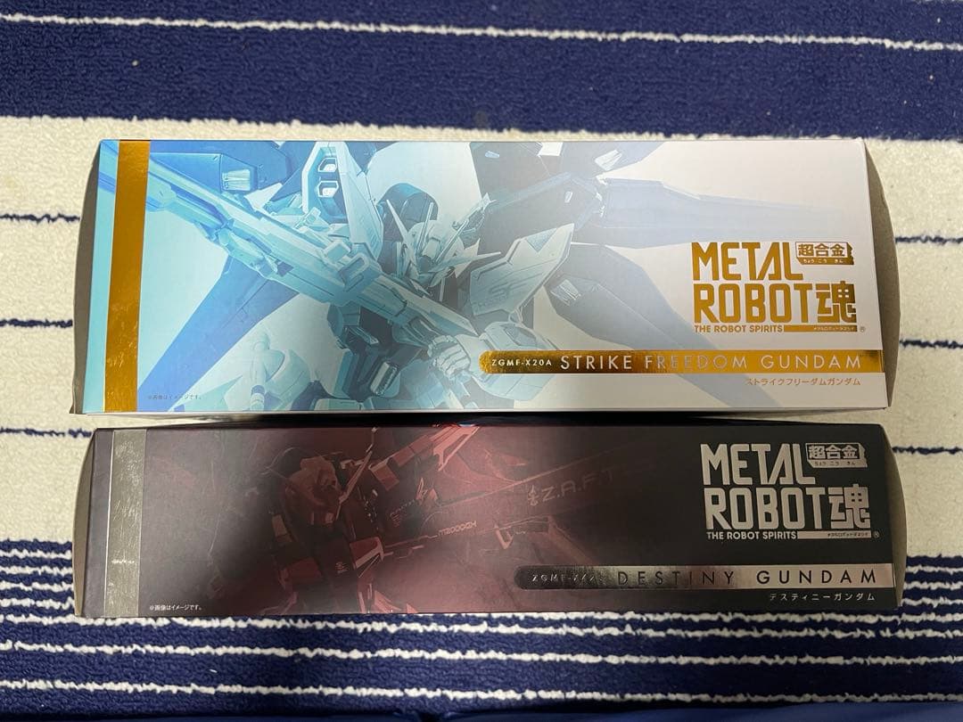 L ROBOT魂　ストライクフリーダム+デスティニー
