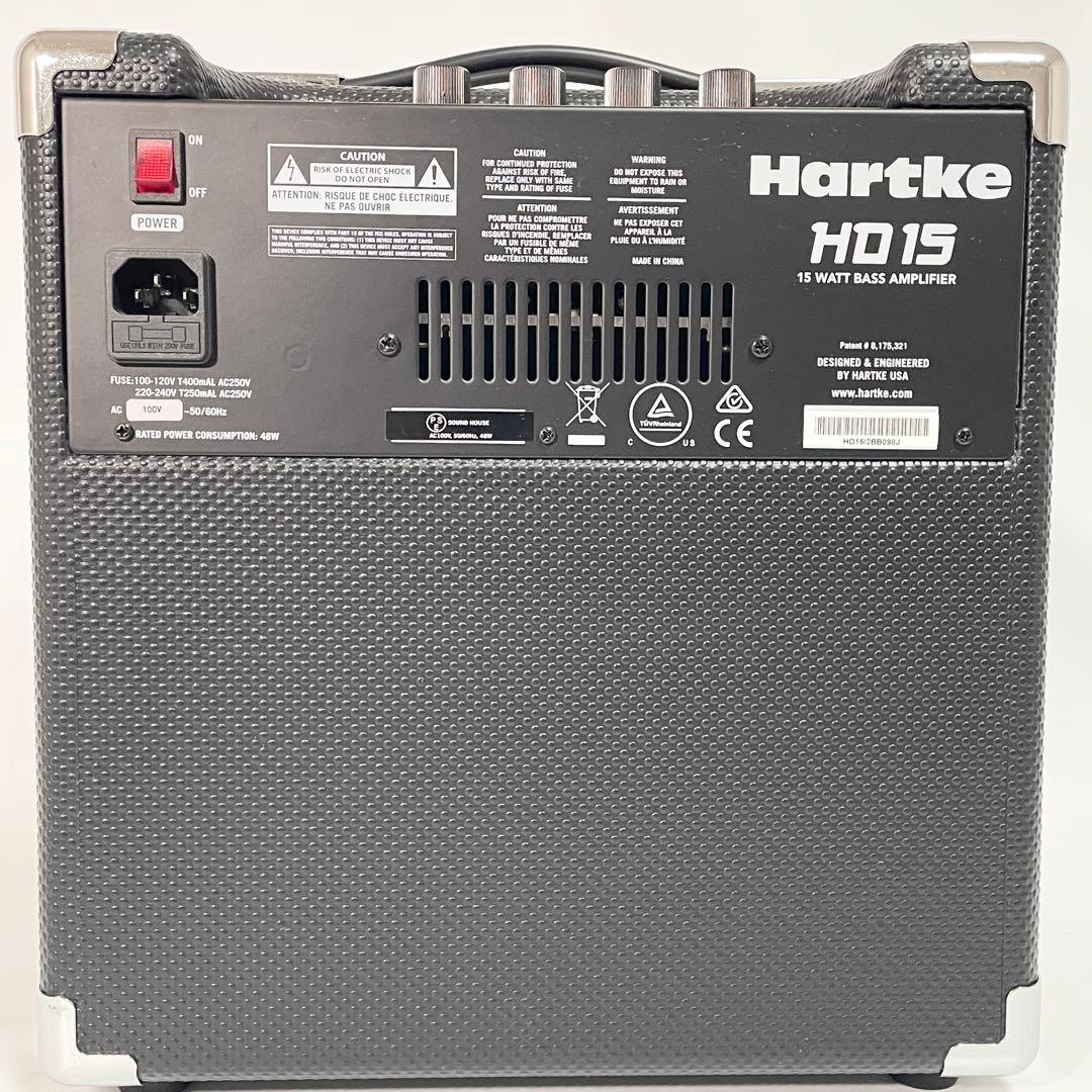 【美品】 Hartke ハートキー ベースコンボアンプ HD15 ベース用アンプ