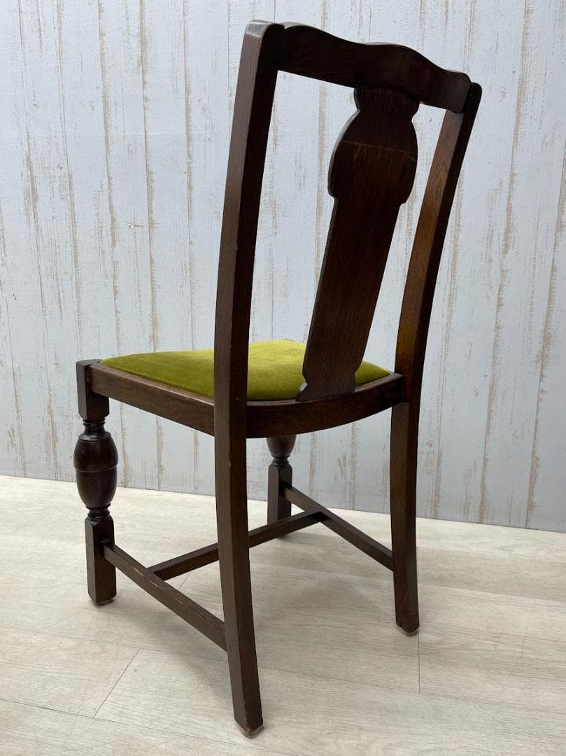 希少　イギリスアンティーク　ドローリー　 ダイニングセット チェア ツイスト