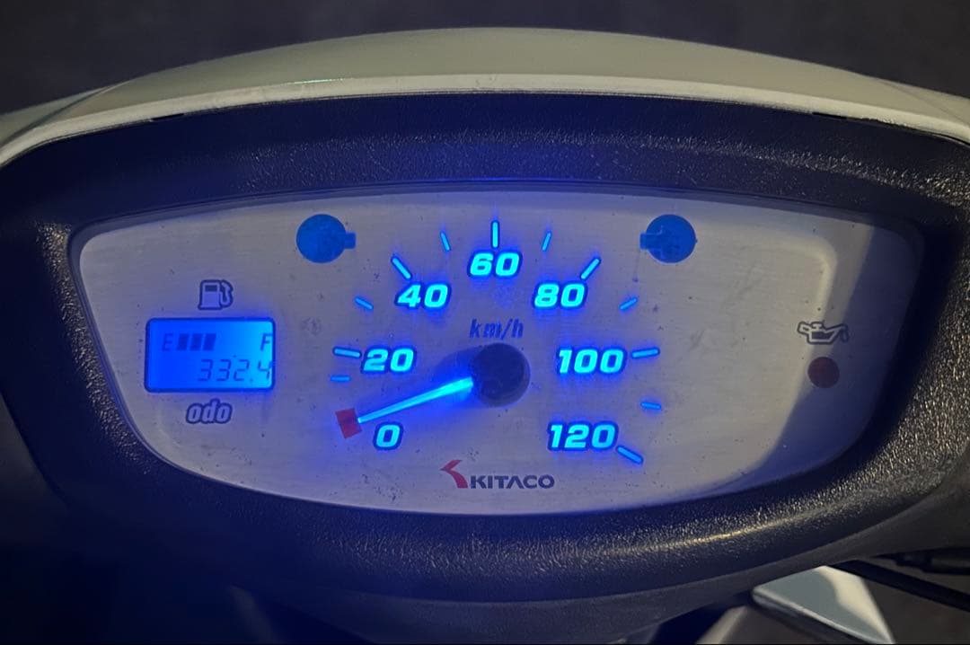 ZR JOG SA16J 120KM メーター