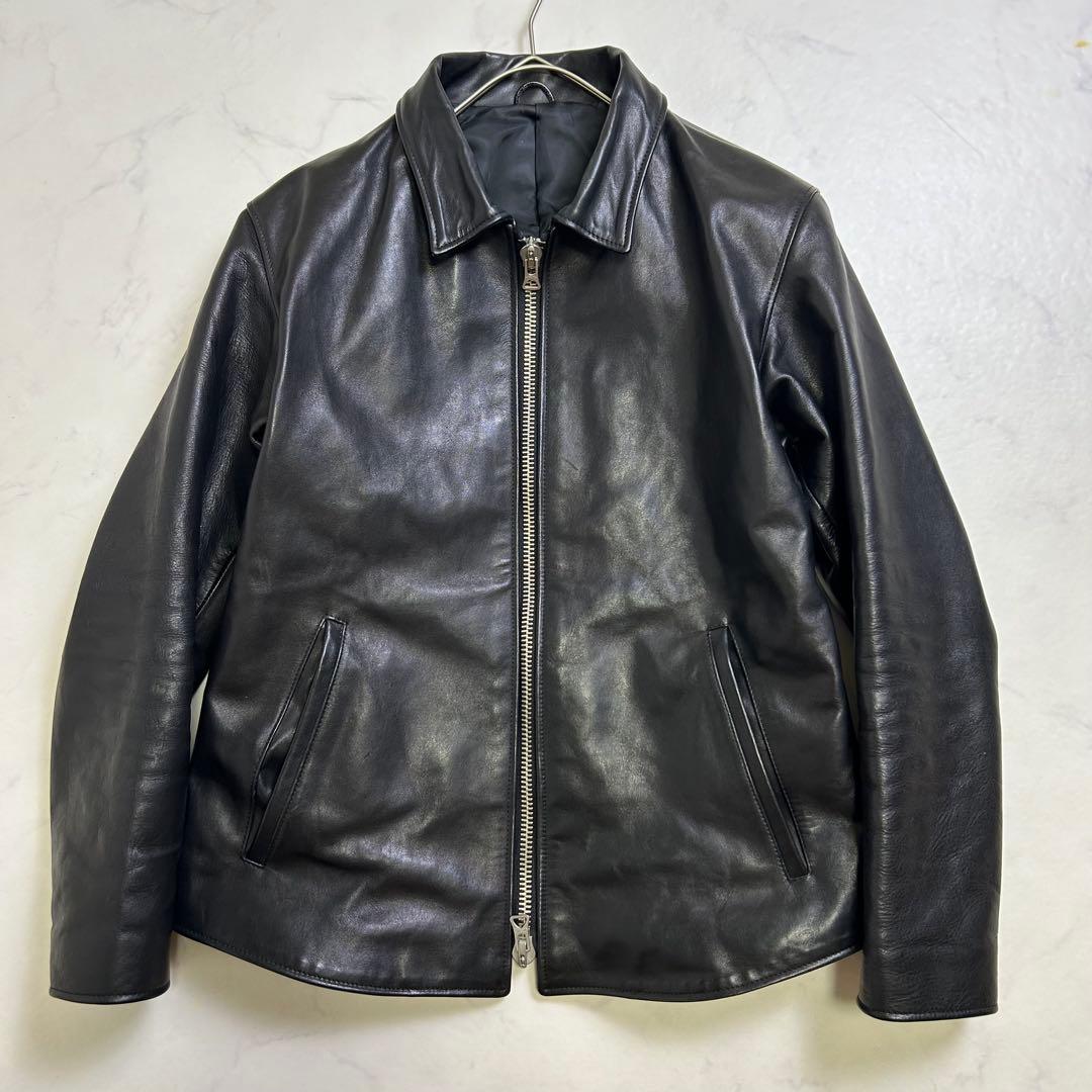 ジャケット・アウター NO,NO,YES! LEATHER JACKET HORSE-HIDE BLK