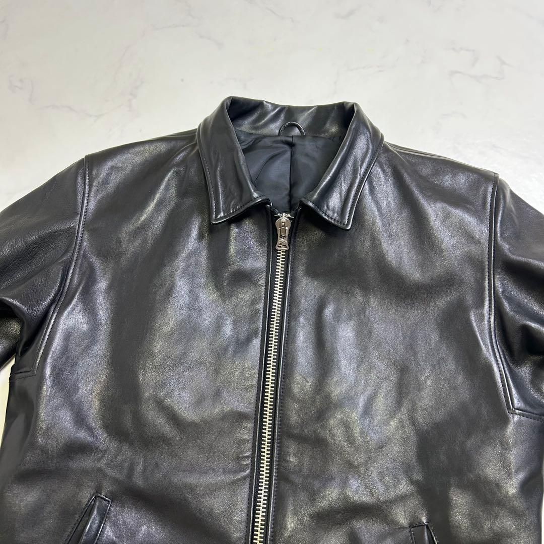 ジャケット・アウター NO,NO,YES! LEATHER JACKET HORSE-HIDE BLK