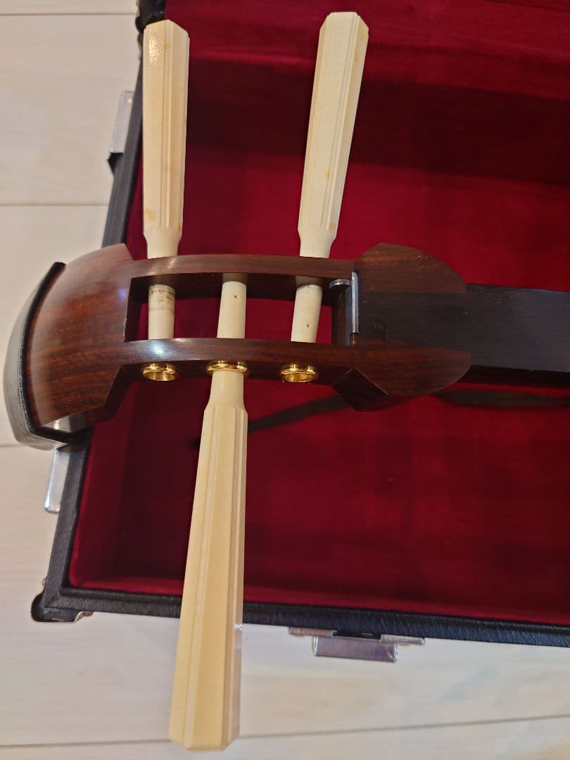 演奏会用長唄三味線本体 ケース付き