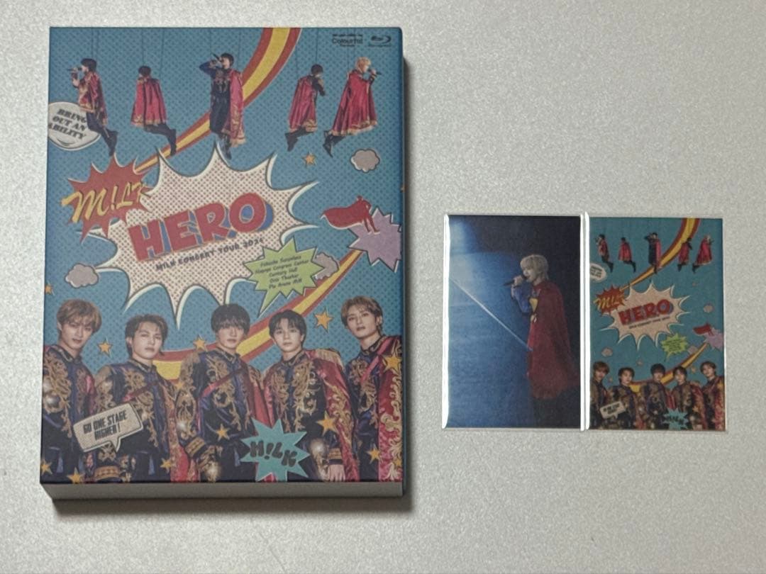 M!LK HERO 初回限定盤 Blu-ray トレカ