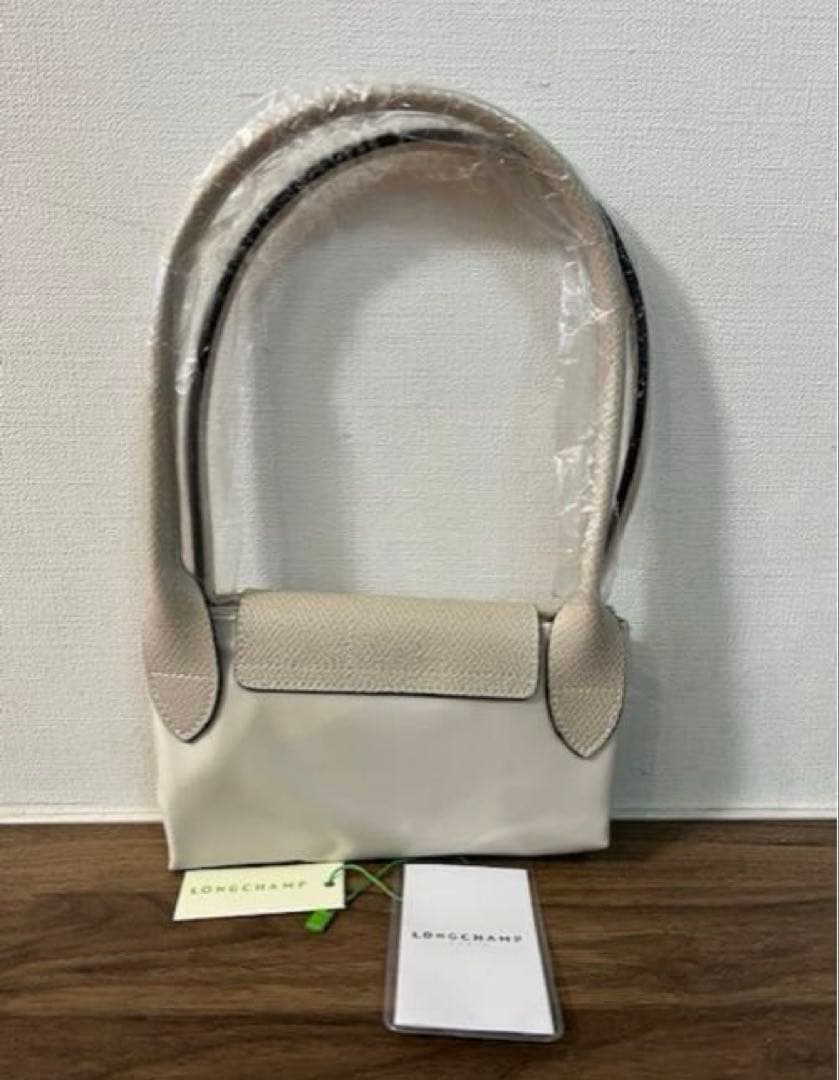 ロンシャン ハンドバッグ ピンクホワイト Lサイズ レディース トートバッグ