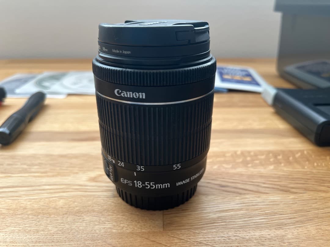 Canon EOS Kiss X7 レンズ付きセット／バッテリー2個／箱なし