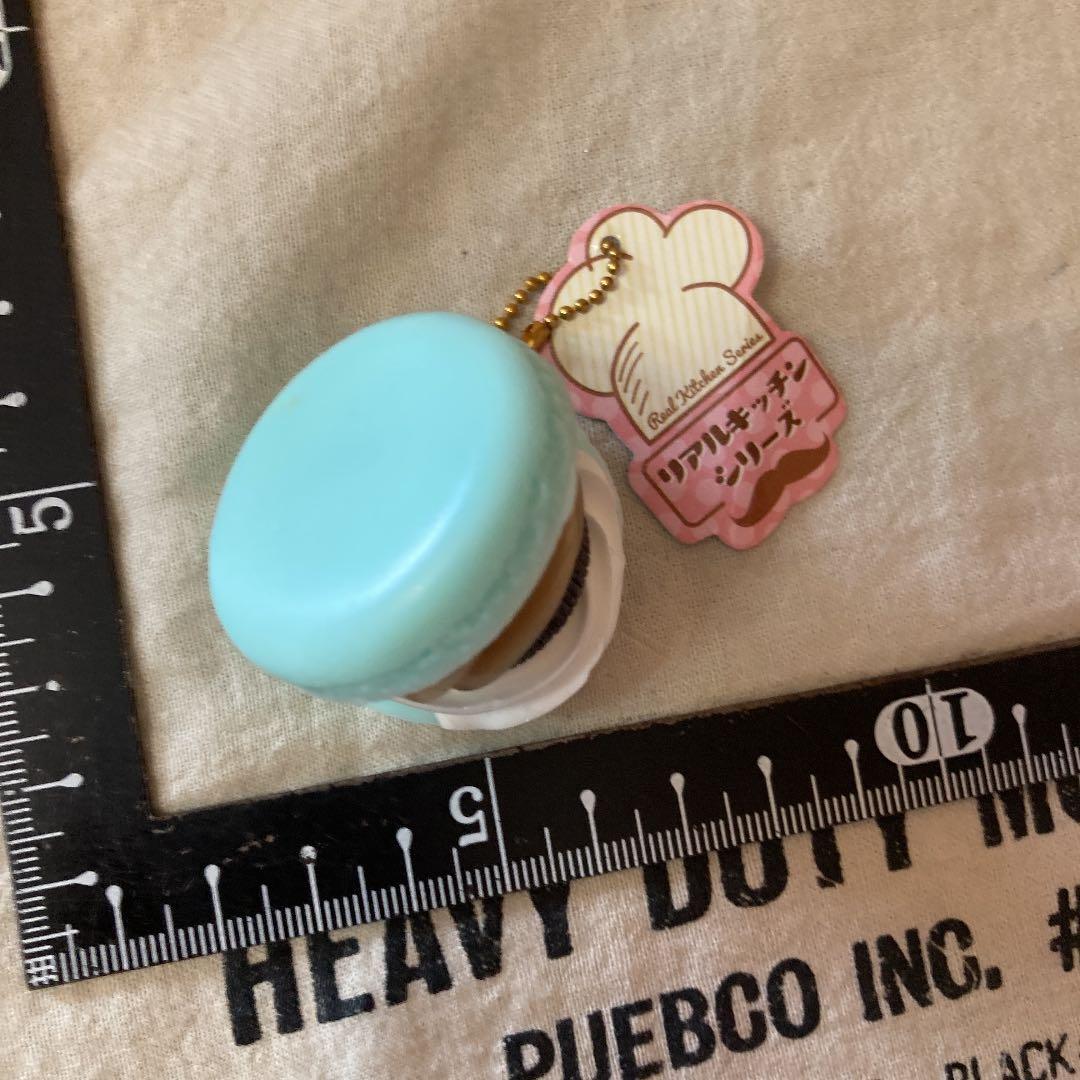 キーホルダー　マカロン　クリームサンド　トゥンカロン　ペパーミントココアクッキー