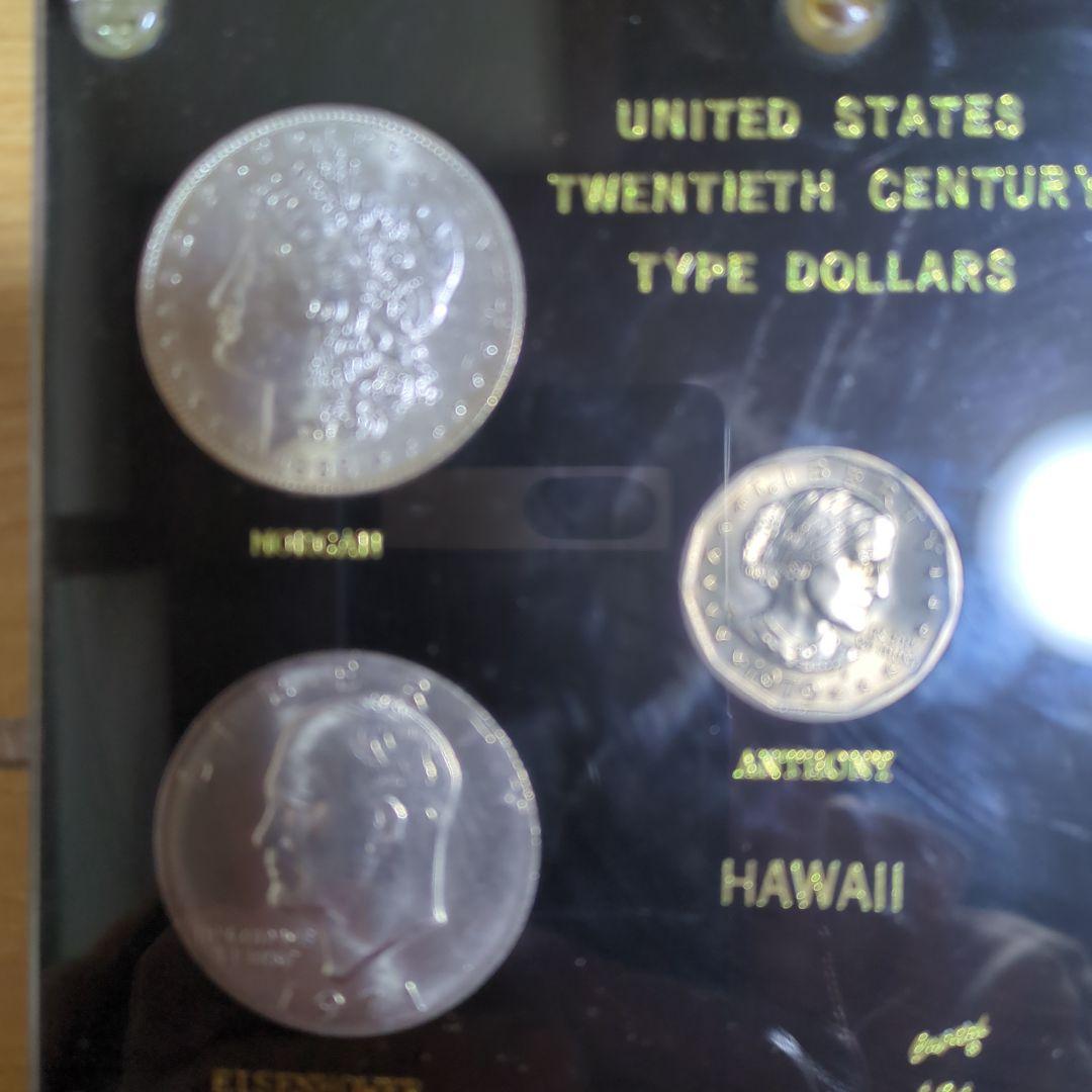 20世紀アメリカ合衆国タイプドル5枚セット