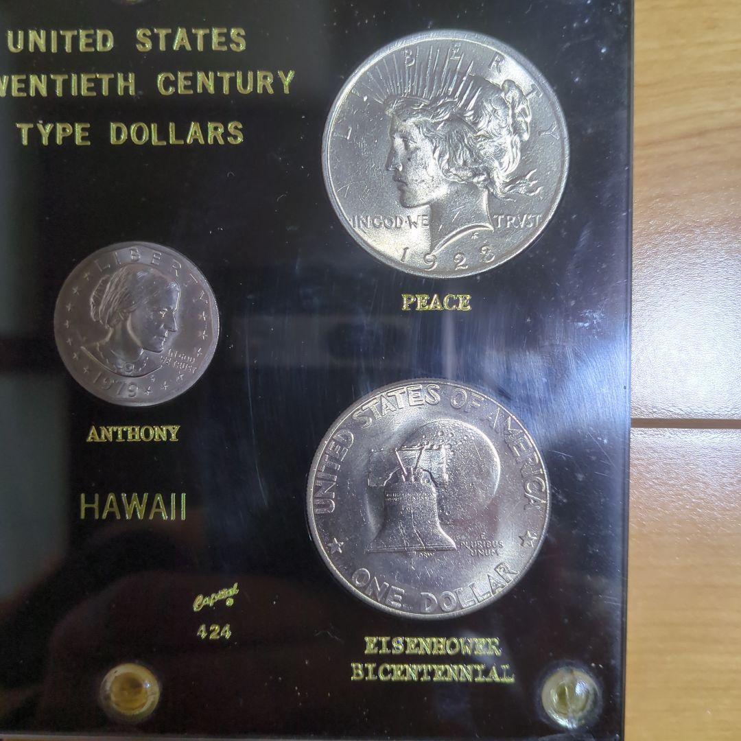 20世紀アメリカ合衆国タイプドル5枚セット