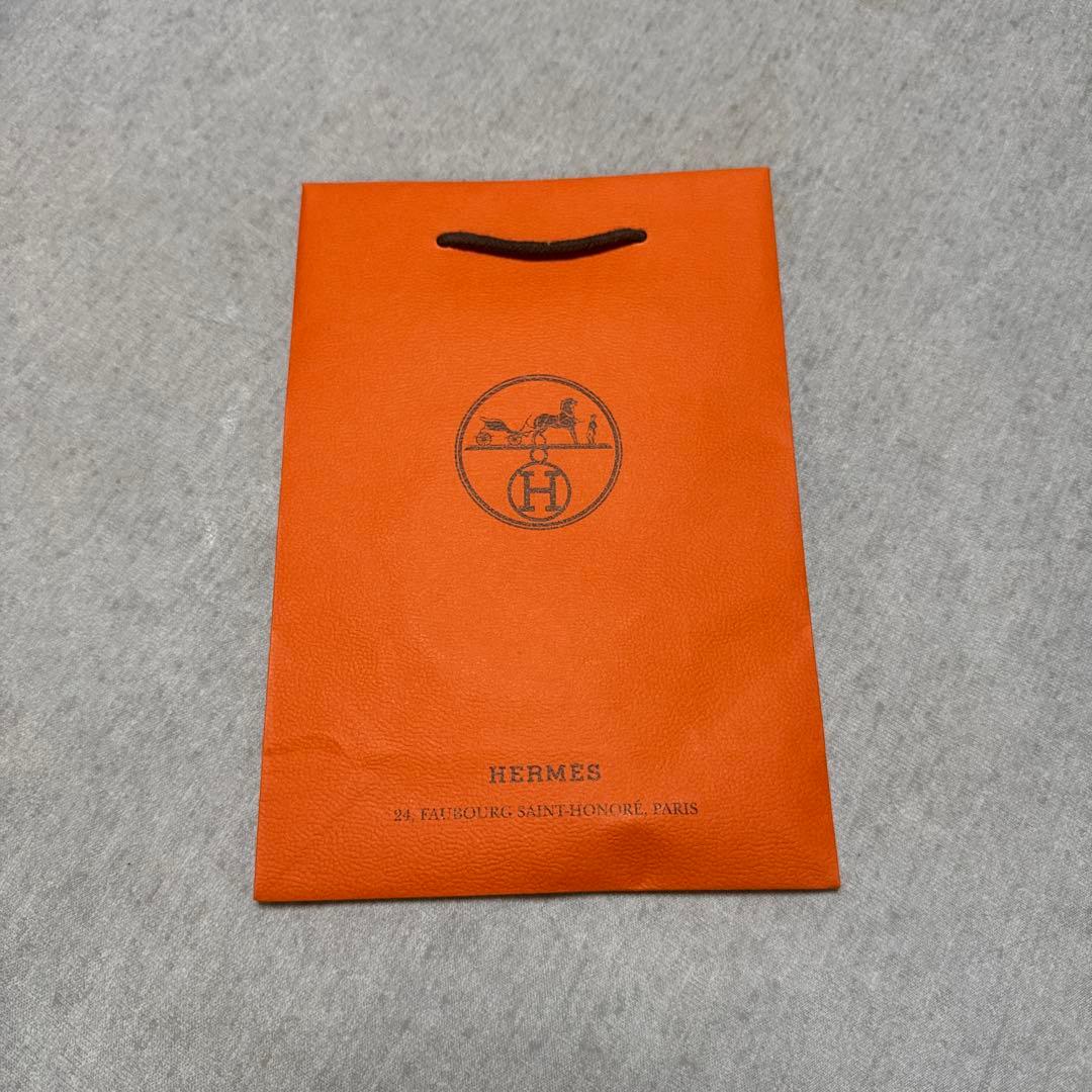 【HERMES 】エルメスHウォッチ換えベルト　レザーベルト ブラウン
