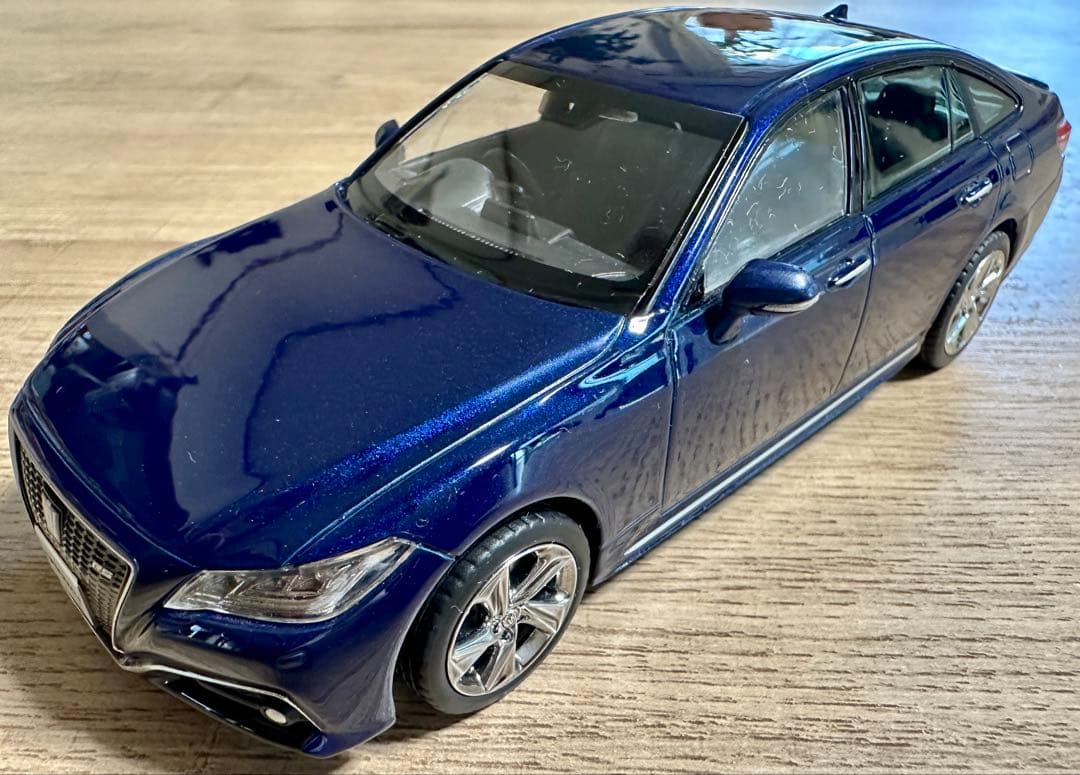トヨタ クラウンRS 220系 カラーサンプル ミニカー タークブルーマイカ