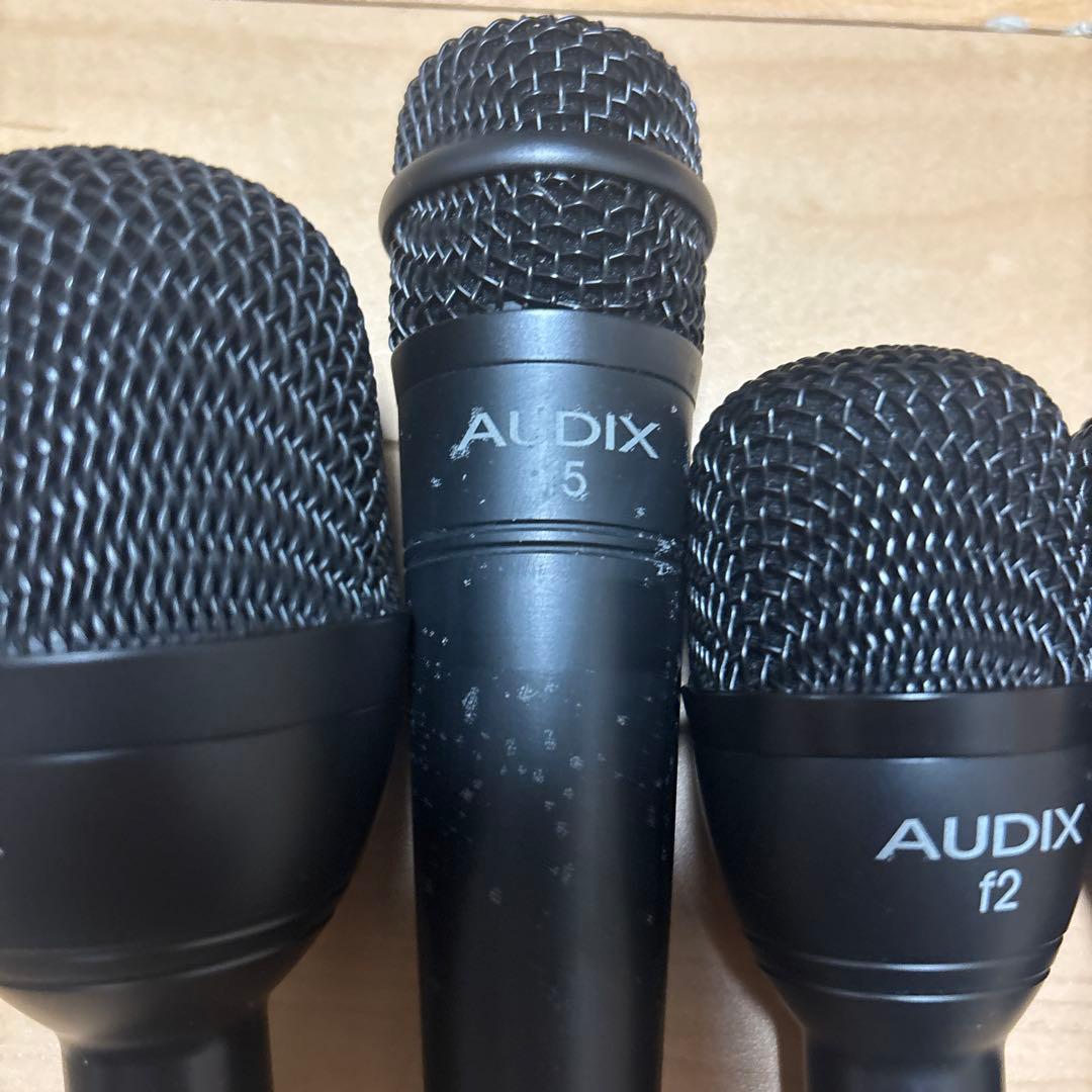 AUDIX ダイナミックマイク fusionシリーズ　セット売り
