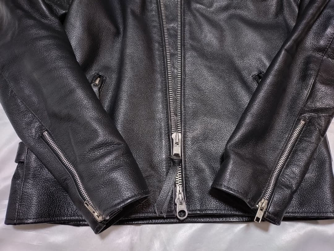フリーダム ライダース ジャケット シングル バッファロー レザー 古着