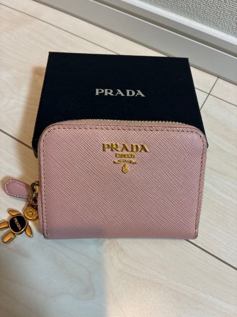 ニ*コ様 PRADA サフィアーノレザー ケース オーキデア　ピンク