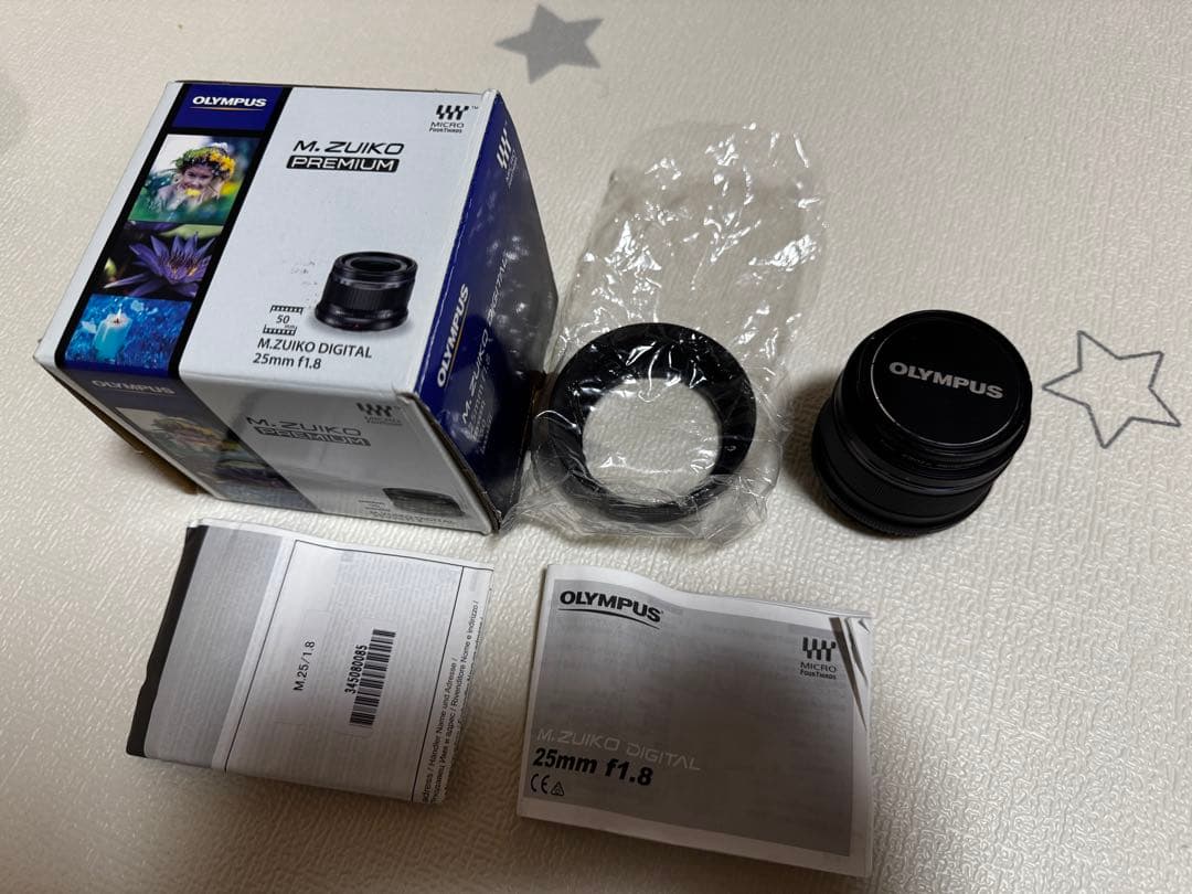 OLYMPUS M.ZUIKO DIGITAL 25mm f1.8 ブラック
