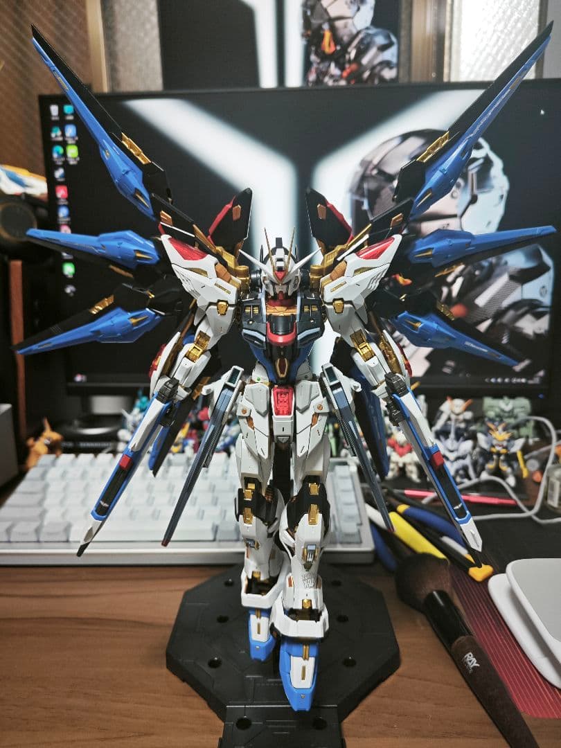 mgex ストライクフリーダムガンダム 組み立て済み