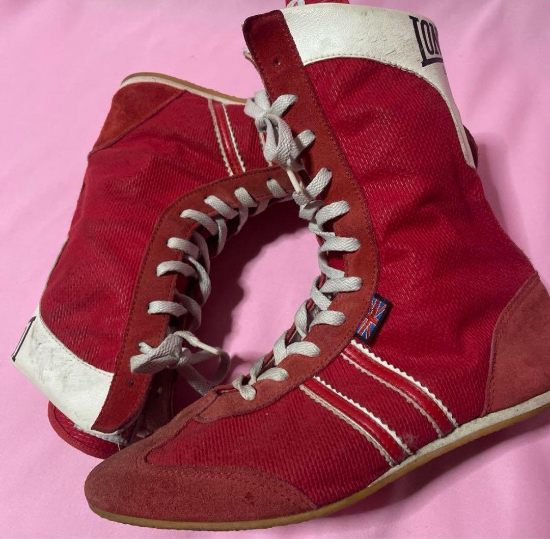 Lonsdale ボクシングシューズ レッド