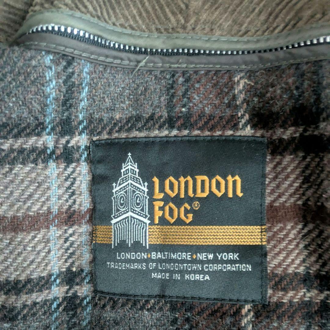 【状態◎】80s London fog スイングトップ L 襟コーデュロイ 短丈