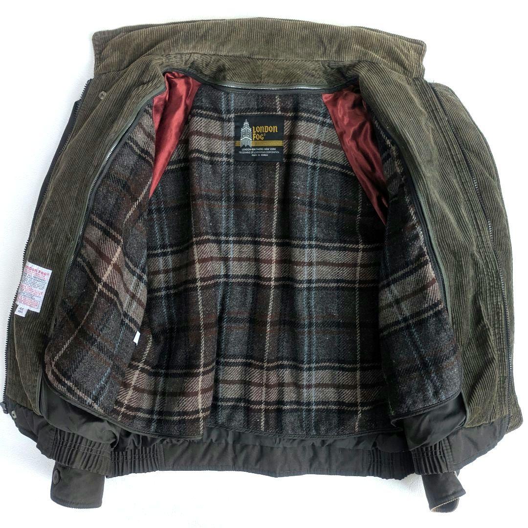 【状態◎】80s London fog スイングトップ L 襟コーデュロイ 短丈