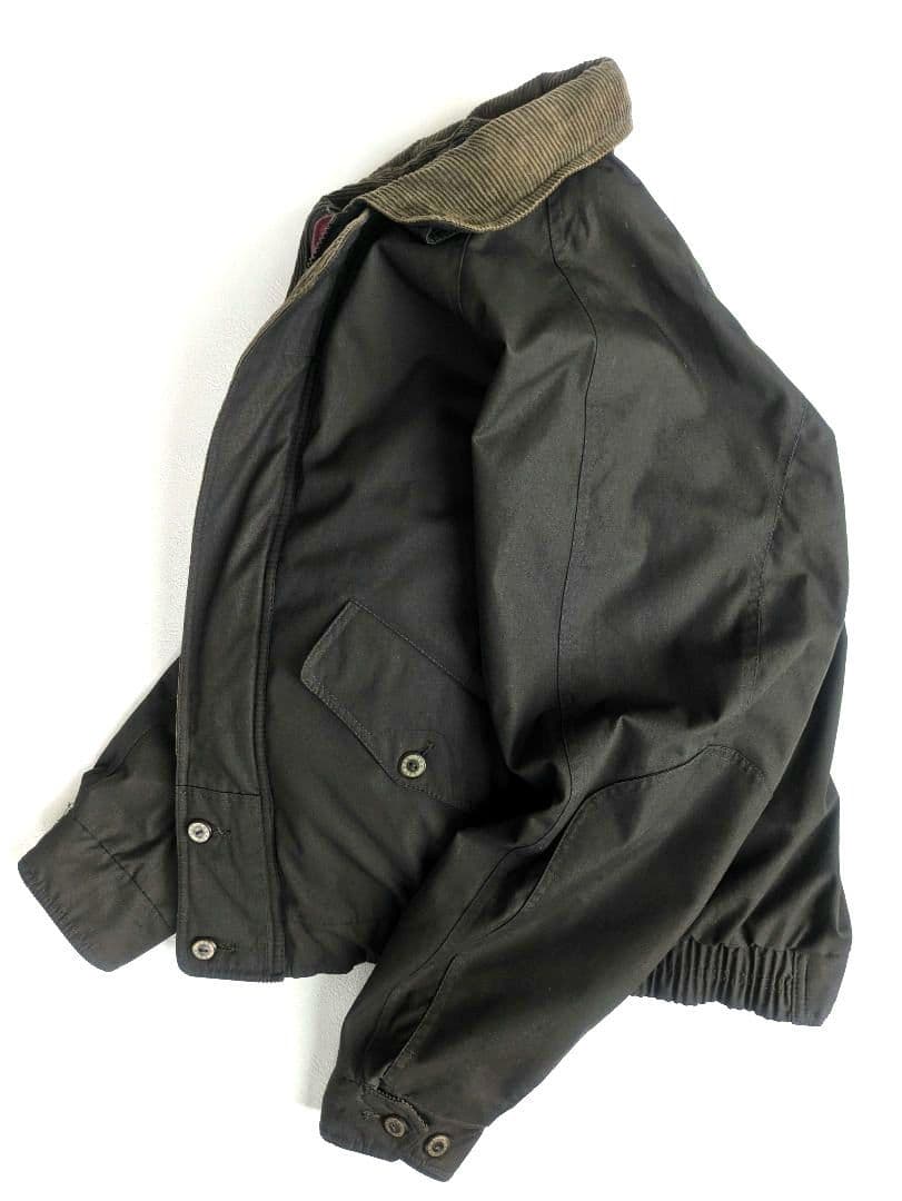 【状態◎】80s London fog スイングトップ L 襟コーデュロイ 短丈