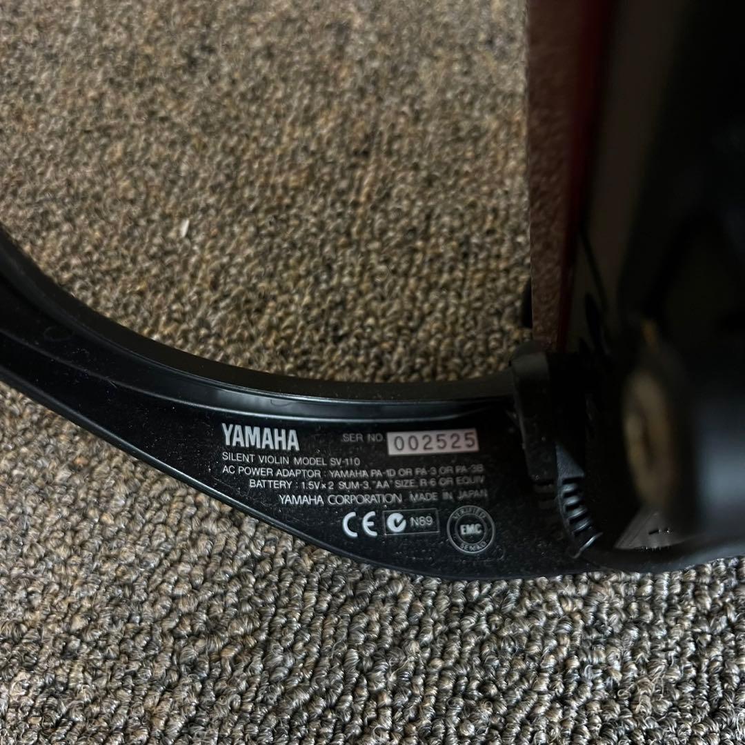 A27 極美品！YAMAHA✨サイレント バイオリン 赤 新生活応援！