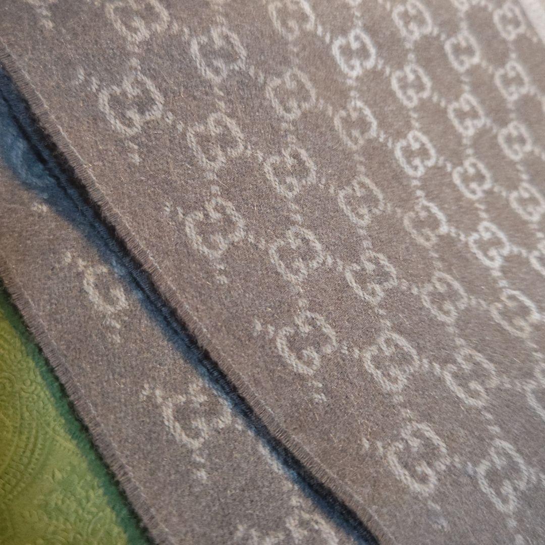❤美品箱付き❤GUCCI マフラー ショール スカーフ❤最高級カシミア❤ベージュ