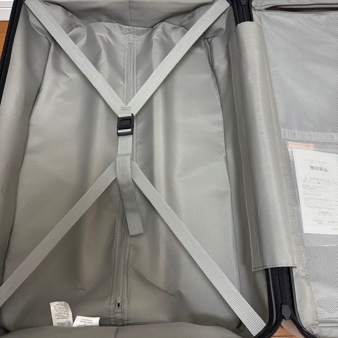 【正規保証あり】無印良品 ハードキャリーケース（スーツケース）75Lホワイト